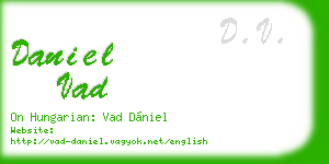 daniel vad business card